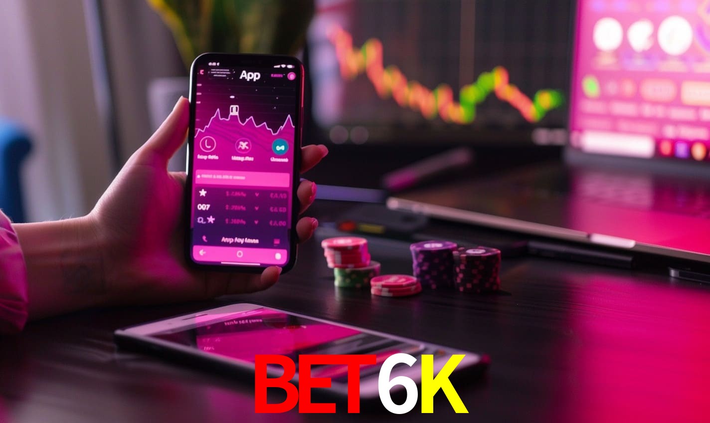 Comparação APP mobile vs versão web da BET6K